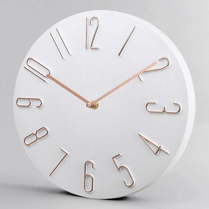 Wall clock living room household hanging fashion clock light