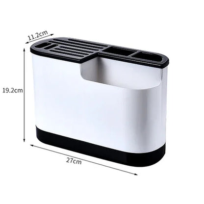 Pot Cover Cutting Board Holder Knife Storage Box Cutlery Box Knife Stand Cutlery Multi Function Scissor Holder Kitchen Organizer
