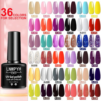 Nail Gel Polish Set