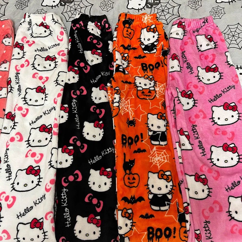 Sanrio Hello Kitty Flannel Pajamas