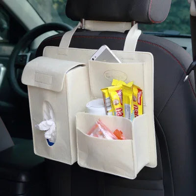 Car Back Seat Storage Bag