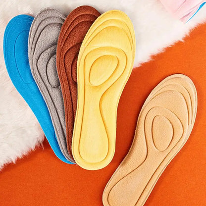 1~10PCS Keep Warm Fleece Insole Thicken Soft for Shoes