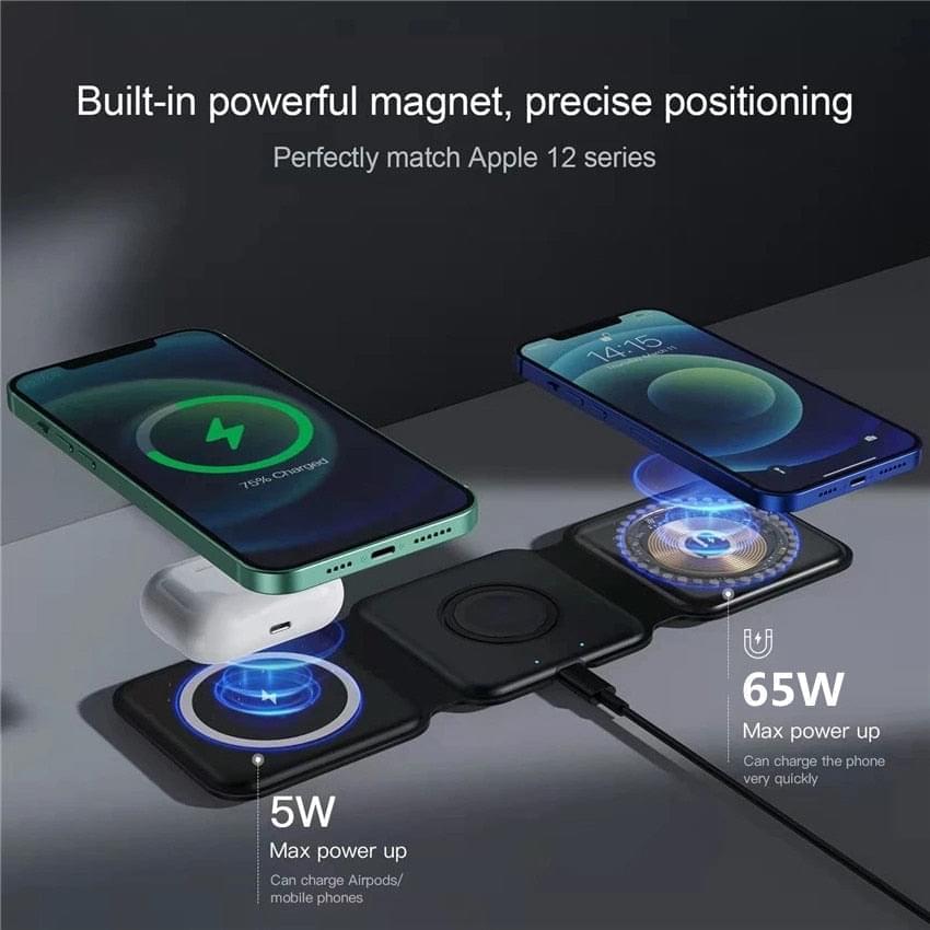 3 in 1 Foldable Wireless Charger