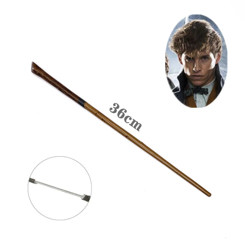 Metal Core Wand Harris Pottered Cosplay Hermione Granger Premium Gift Box Packaging Model Children's Toys Birthday Gift