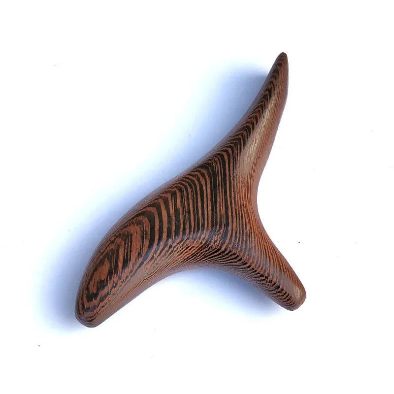 Wooden Triangle Massage Stick