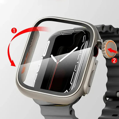 Glass+Case for Apple Watch