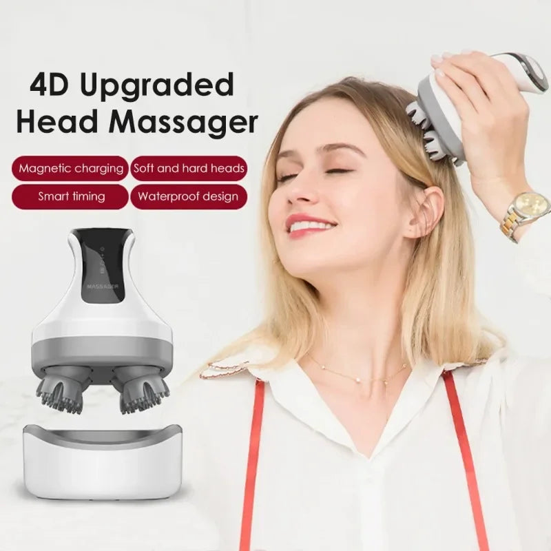 Portable Electric Scalp Head Massager