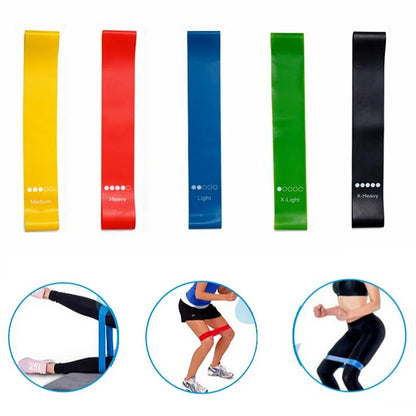 TPE Resistance Bands Fitness Set Rubber Loop Bands