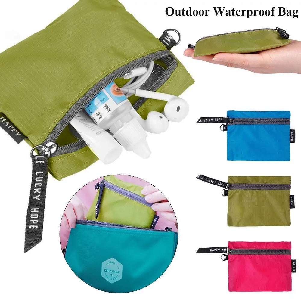 Outdoor Waterproof Zipper Bag With Hook