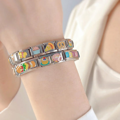 Fashionable Food Hamburger Ice Cream Bracelet