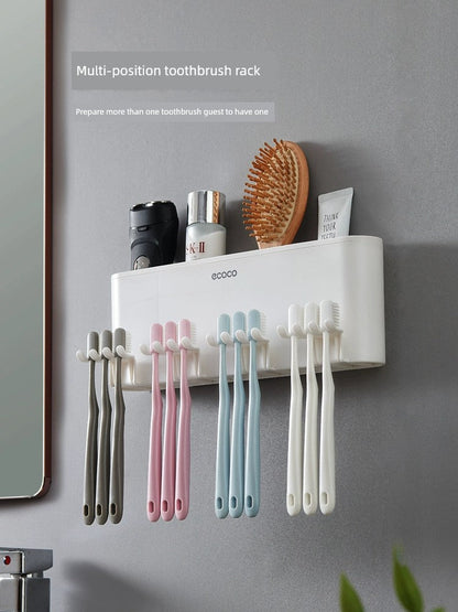 Gargle Cup Wall-Mounted Household Electric Toothbrush Rack