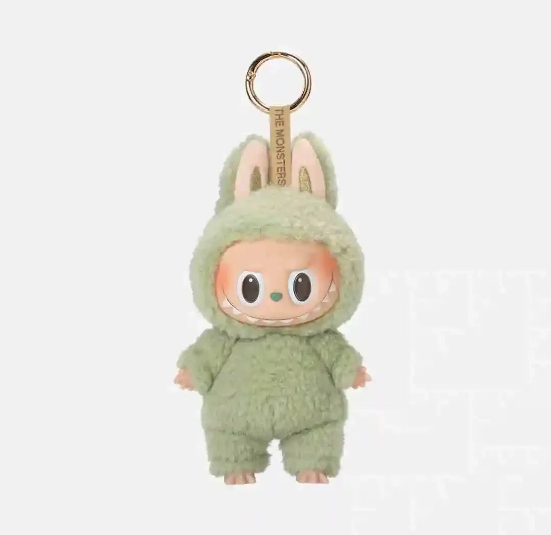 100% Original Labubu Has A Seat And Macaron Vinyl Face Doll Backpack Decorated Pendant For Surprise Blind Box Girl Mystery Gifts