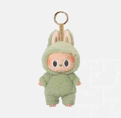100% Original Labubu Has A Seat And Macaron Vinyl Face Doll Backpack Decorated Pendant For Surprise Blind Box Girl Mystery Gifts