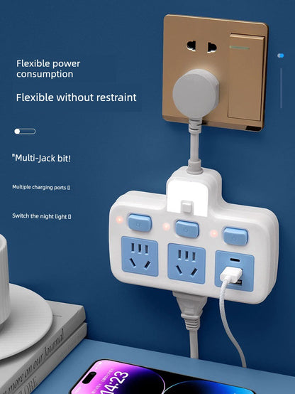 Socket Converter Panel Strip Extension Patch Board