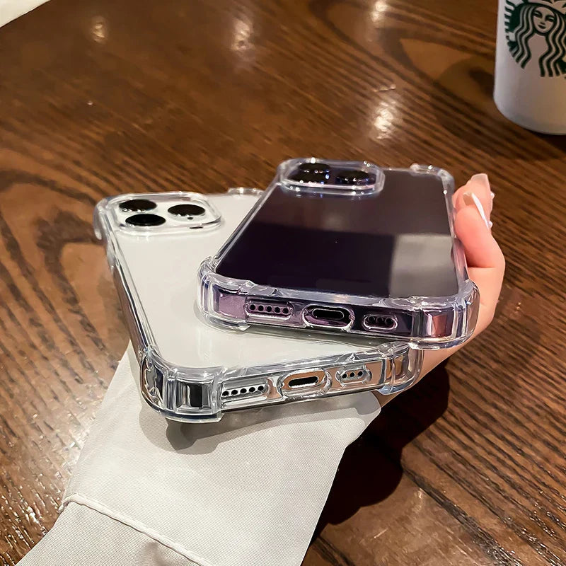 Shockproof Clear Case For iPhone