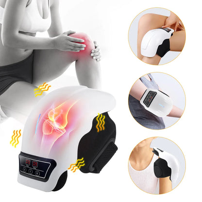 Electric Knee Temperature Massager Heated Vibration