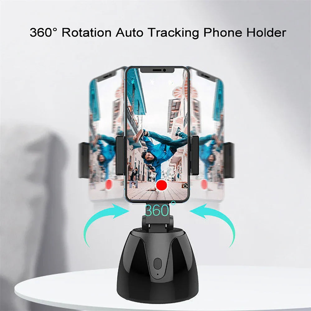 Auto Tracking Smart Shoot Robot Cameraman 360 Face Phone Holde