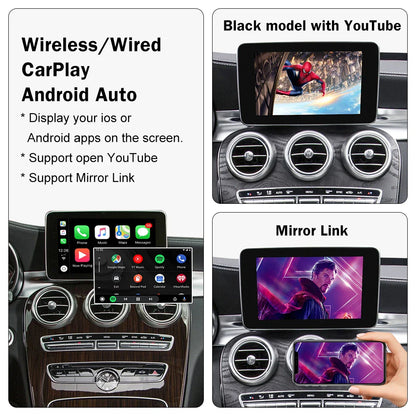 Road Top Wireless Carplay Decoder for Mercedes Benz