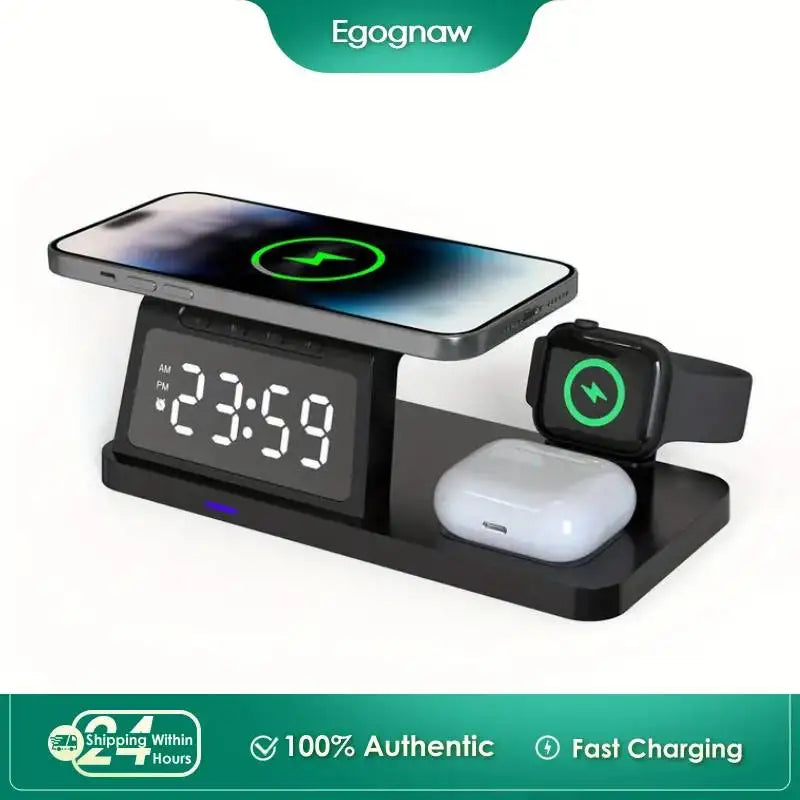 3 in 1 Wireless Fast Charger Stand