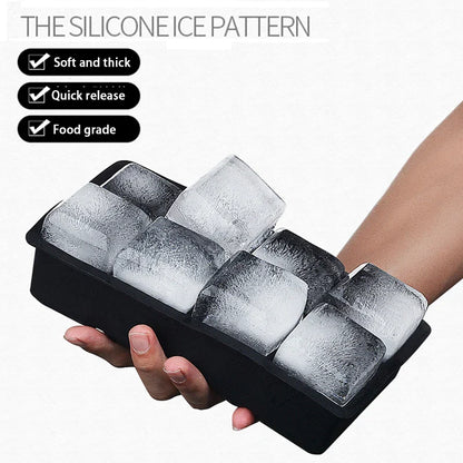 Grid Big Ice Mold Cube Tray