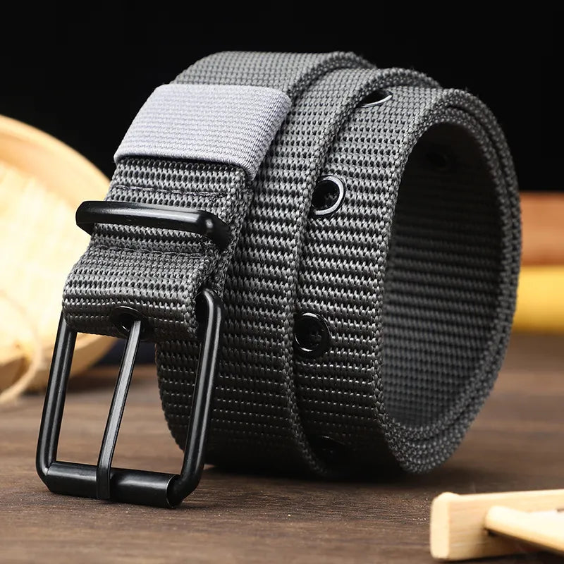 men's needle buckle belt