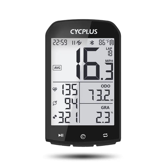 GPS Bike Computer Wireless CYCPLUS M1 Waterproof Speedometer