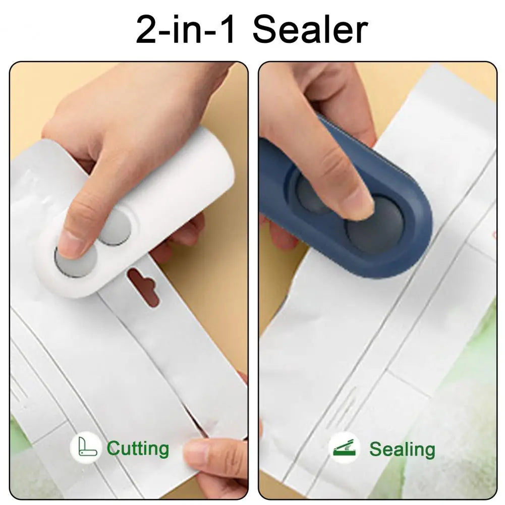 Rechargeable Bag Sealer with Cutter