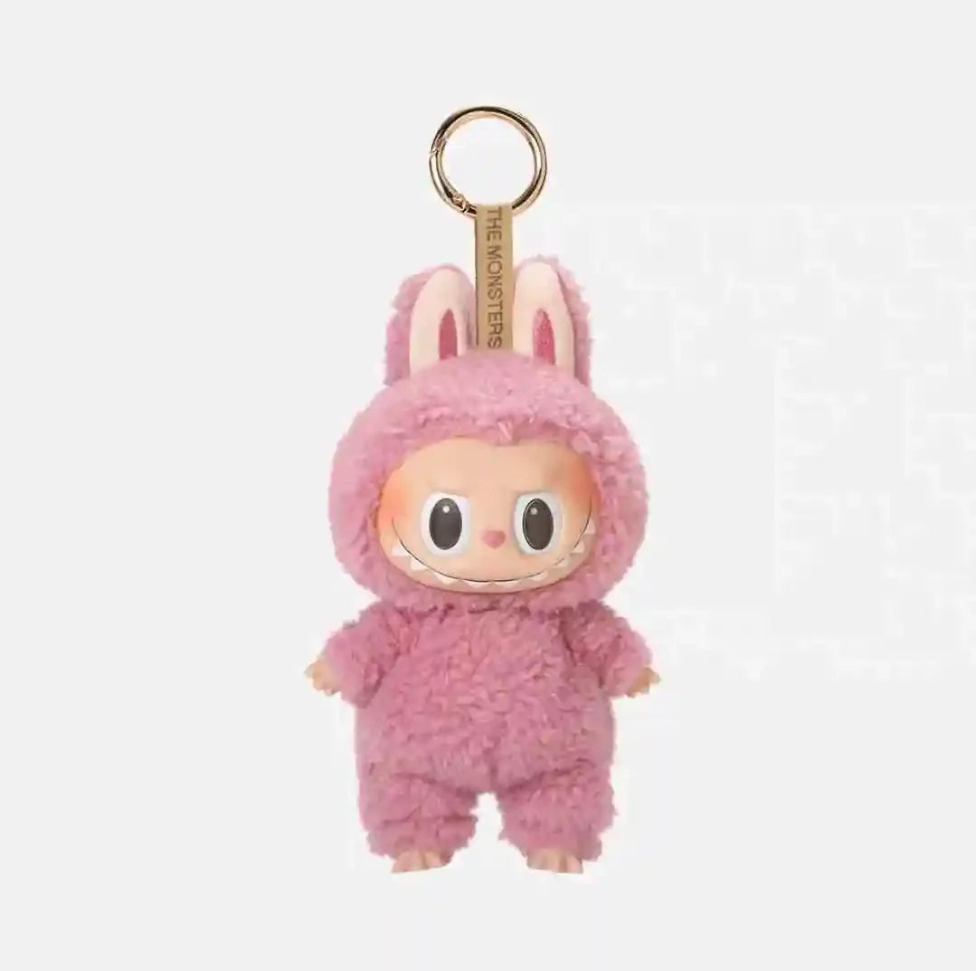 100% Original Labubu Has A Seat And Macaron Vinyl Face Doll Backpack Decorated Pendant For Surprise Blind Box Girl Mystery Gifts