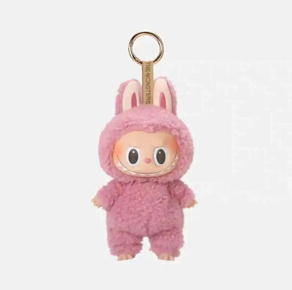 100% Original Labubu Has A Seat And Macaron Vinyl Face Doll Backpack Decorated Pendant For Surprise Blind Box Girl Mystery Gifts