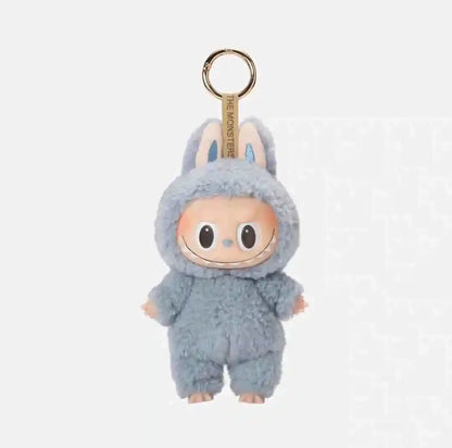 100% Original Labubu Has A Seat And Macaron Vinyl Face Doll Backpack Decorated Pendant For Surprise Blind Box Girl Mystery Gifts