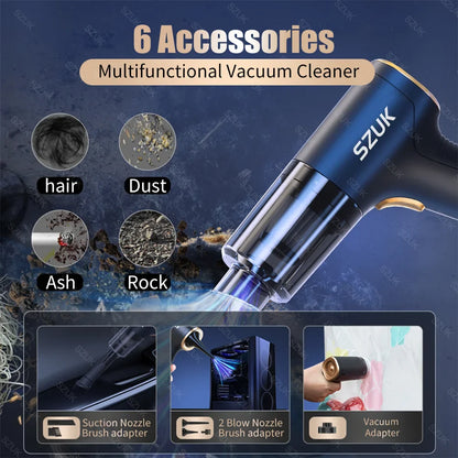 SZUK 98000PA Car Vacuum Cleaner