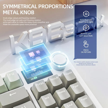 Wireless Hot-Swappable Mechanical Keyboard