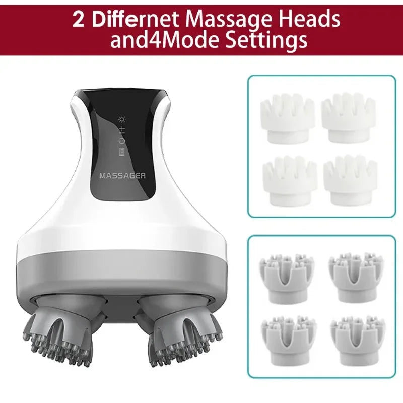 Portable Electric Scalp Head Massager