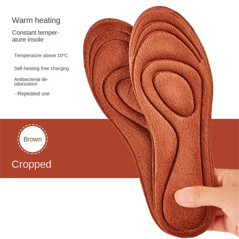 1~10PCS Keep Warm Fleece Insole Thicken Soft for Shoes