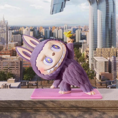 100% Genuine The Monsters Labubu Lazy Yoga Series Mystery Blind Box Cute Anime Figure Model Confirm Style Desktop Ornaments Toys