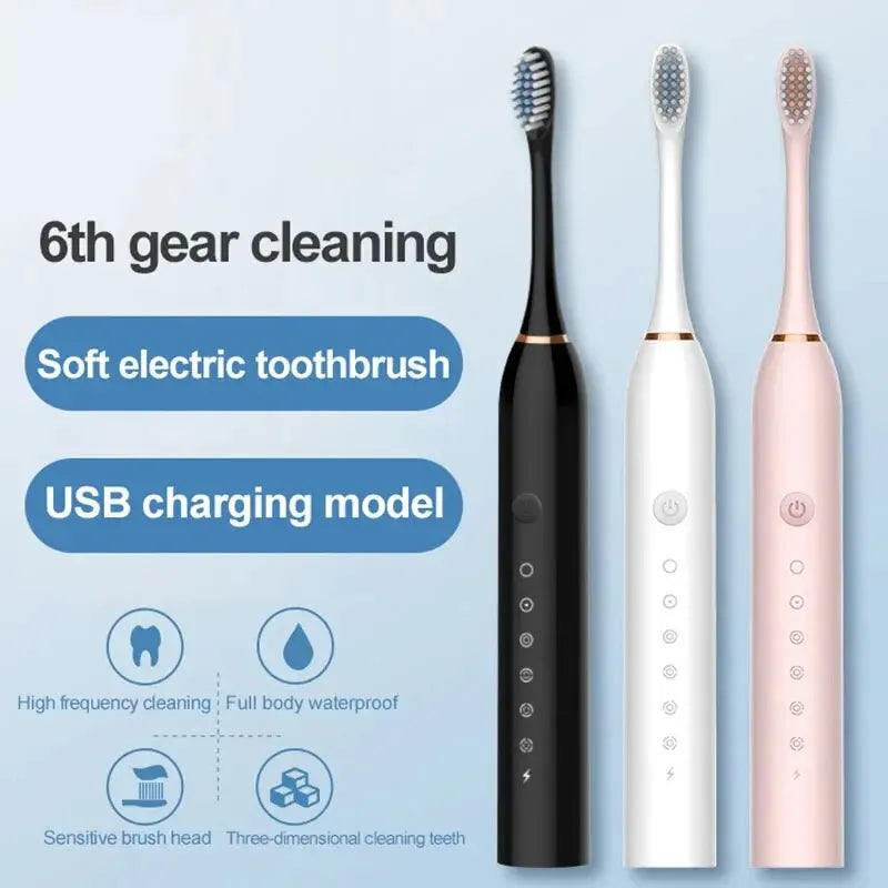 Electric USB Waterproof Toothbrush