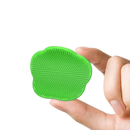 Silicone Baby Bathing Brush Infant Shampoo Comb