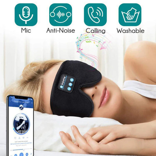 Sleeping Mask 3D Eye Mask HeadSet Headband