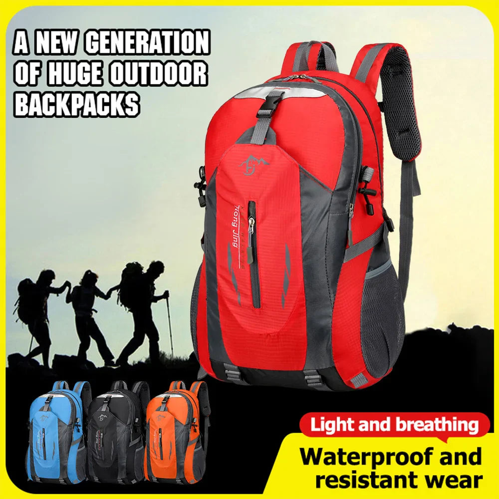 Hiking Lightweight Waterproof Backpack - Assorted