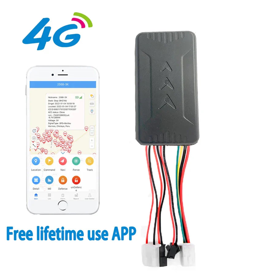 DAGPS 4g gps tracker GT06 monitor sound stop engine