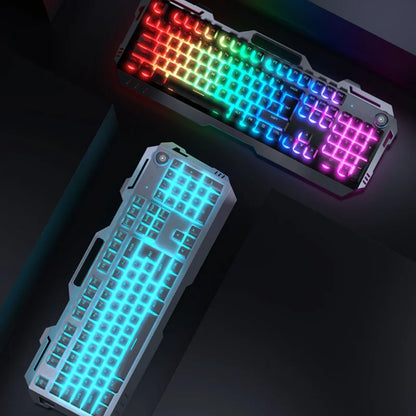 Office Mechanical Feel Keyboard Wireless Rechargeable