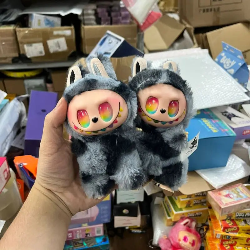 Labubu v3 os monstros de alta energia ahead série vinil pelúcia bsg pingente caixa cega brinquedos macaroon vinil boneca pelúcia bonito presentes da menina