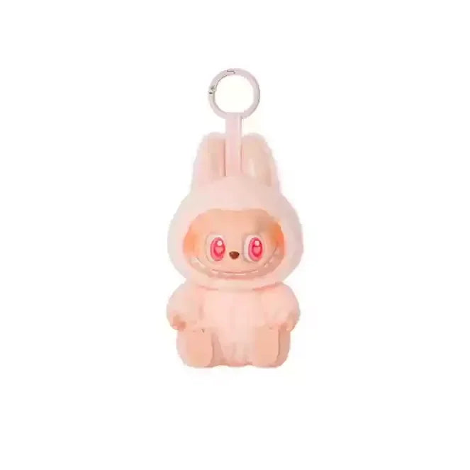 100% Original Labubu Has A Seat And Macaron Vinyl Face Doll Backpack Decorated Pendant For Surprise Blind Box Girl Mystery Gifts