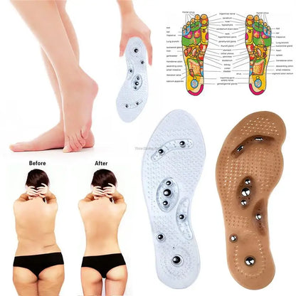 Acupressure Magnetic Massage Insoles