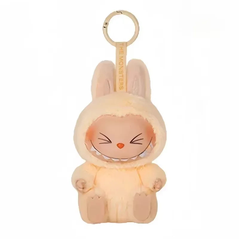 2025 In Stock Hot Anime Figure Labubu Have A Seat Series PVC Pendant Doll Model Monster Replica Keychain Kid Toys Birthday Gifts