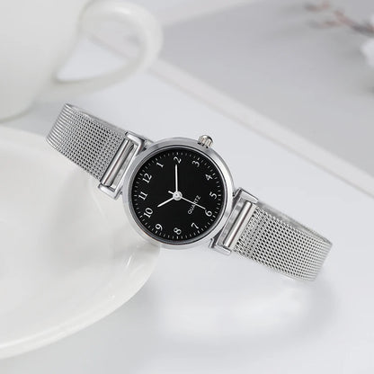 Foreign trade popular compact small round watch