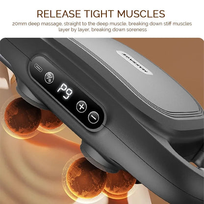 Six-head Fascia Gun High-Frequency Vibration Body Massage