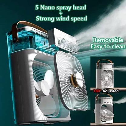 Portable 3 In 1 Fan AIr Conditioner Household