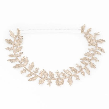 New Cute Lace Headband Newborn Mesh Elastic Turban Sweet Gold Hair Band Outdoor Party