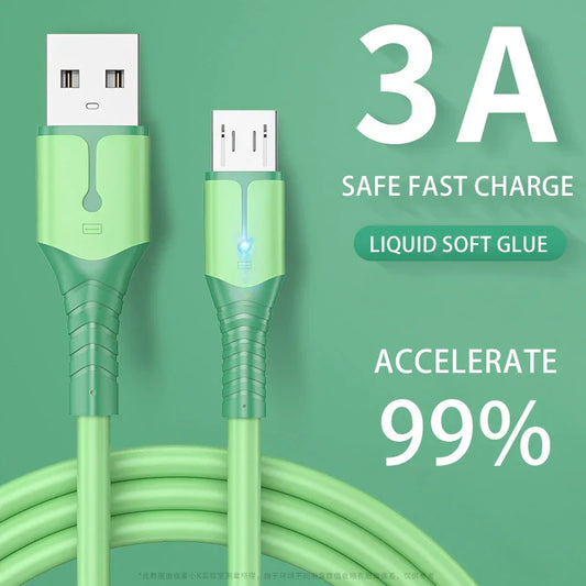 LED Indicator 3A Fast Charging Cable